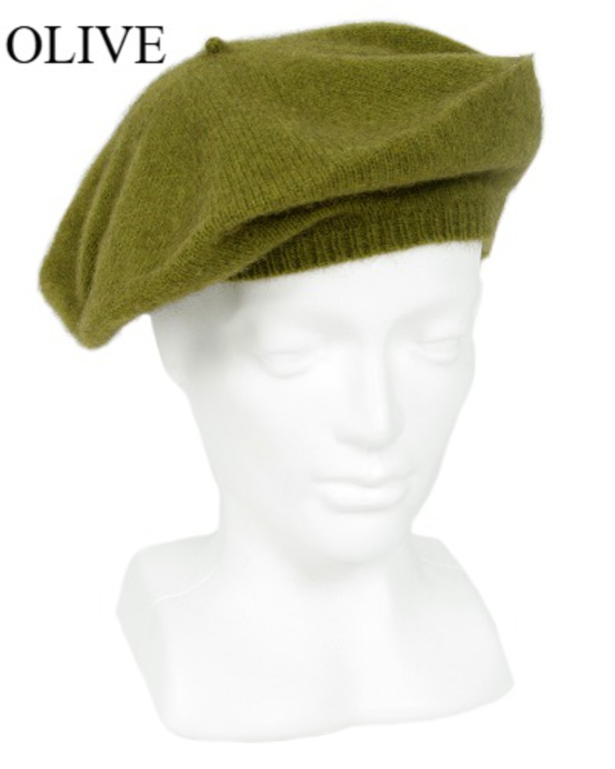 Merino Possum Plain Beret image 12